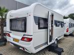 Hobby De Luxe 455 UF 2023 Mover/Fietsenrek, Caravans en Kamperen, Caravans, Rondzit, Hobby, Bedrijf, Schokbreker