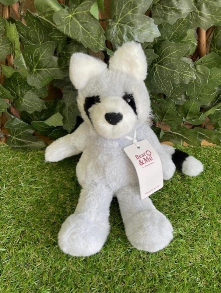 Charlie Bears Bear and Me Riley Raccoon / wasbeer 24cm., Kinderen en Baby's, Speelgoed | Knuffels en Pluche, Nieuw, Beer, Ophalen of Verzenden