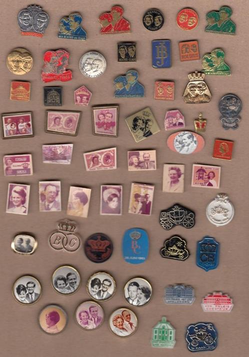 Verzameling Koninklijk Huis speldjes Koningsdag, Verzamelen, Speldjes, Pins en Buttons, Gebruikt, Speldje of Pin, Overige onderwerpen