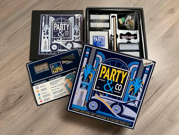 Spellenpakket: Baantjer, Party & Co, Ludanimo & meer!, Hobby en Vrije tijd, Gezelschapsspellen | Bordspellen, Zo goed als nieuw