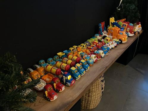 Toet toet auto verzameling (+- 8 banen/treinen/50+ autos), Kinderen en Baby's, Speelgoed | Vtech, Gebruikt, Ophalen of Verzenden