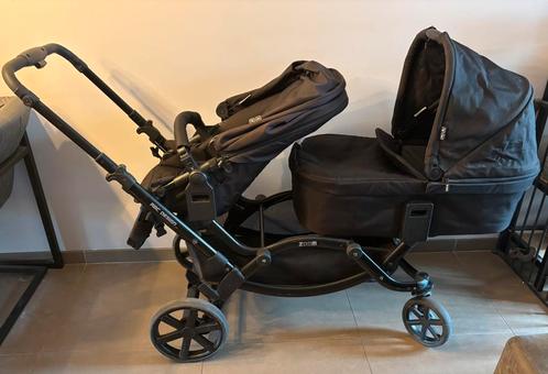 ABC Design duo kinderwagen, Kinderen en Baby's, Tweelingen en Meerlingen, Gebruikt, Kinderwagen of Buggy, Ophalen