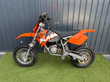 KTM Mini 50cc Luchtgekoeld Crossmotor kinderen 🧡🖤 beschikbaar voor biedingen