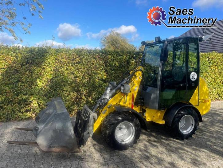 Wacker Neuson WL20 marge topstaat - Kniklader, Zakelijke goederen, Machines en Bouw | Kranen en Graafmachines, Wiellader of Shovel