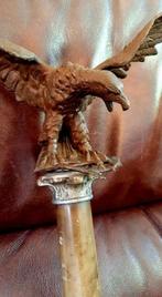 Bronzen Adelaar op marmeren Sokkel
45 cm hoogte, Antiek en Kunst, Antiek | Koper en Brons, Ophalen of Verzenden