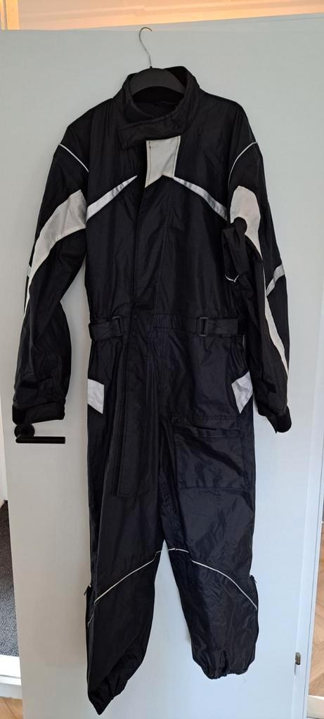 Lookwell Motor Regenpak - Zwart/Wit maat L, Motoren, Kleding | Motorkleding, Dames, Heren, Tweedehands, Ophalen of Verzenden