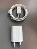Apple usb lightening kabel en 5w adapter/ lader nieuw, Ophalen of Verzenden, Nieuw, Apple iPhone