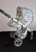 Baby Merc Faster 3 Eco Leather Grey Kinderwagen, Overige merken, Gebruikt, Ophalen of Verzenden, Verstelbare duwstang