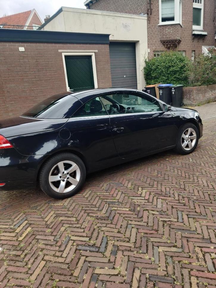 Volkswagen Eos 1.4 TSI 90KW 2011 Zwart, Auto's, Volkswagen, Particulier, Eos, ABS, Airbags, Airconditioning, Centrale vergrendeling
