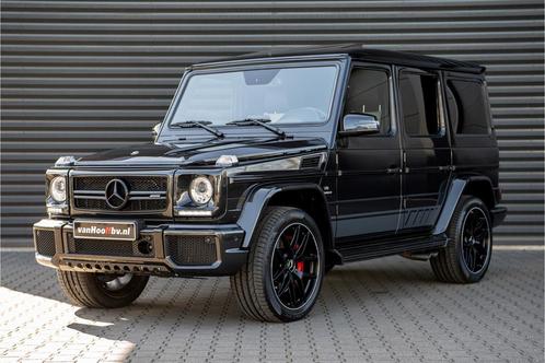 Mercedes-Benz G-Klasse 63 AMG Edition 463 Grijs kenteken, Auto's, Bestelauto's, Bedrijf, Te koop, Lederen bekleding, Metallic lak