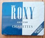 Vintage Roxy American Sigaretten doosje metaal, Ophalen of Verzenden, Gebruikt, Tabaksdoos of Verpakking