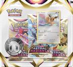 Pokemon TCG - Astral Radiance: Eevee 3-Pack Blister, Ophalen of Verzenden, Nieuw, Overige typen