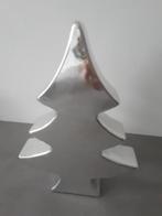 Zilverkleurige kerstboom van aardewerk, 26 cm, Diversen, Kerst, Ophalen of Verzenden, Zo goed als nieuw