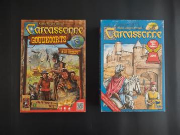 Carcassonne Goudkoorts + basisspel - 999 Games beschikbaar voor biedingen