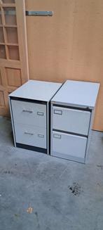Metalen archiefkasten - 2 stuks, Huis en Inrichting, Kasten | Roldeurkasten en Archiefkasten, Ophalen, G, G, G