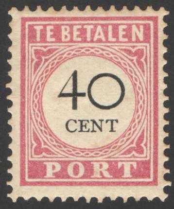 Ned-Indie Port 20 ongebruikt 1909 beschikbaar voor biedingen
