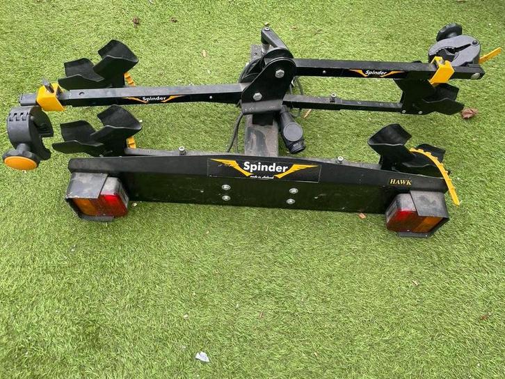 Hawk RH-2-F Fietsendrager - Kantelbaar & Eenvoudige Koppelin, Auto diversen, Fietsendragers, Gebruikt, Trekhaakdrager, 2 fietsen