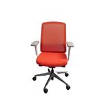 Benithem bureaustoel - oranje stof, Niet ingevuld, Nieuw, Niet ingevuld, Niet ingevuld