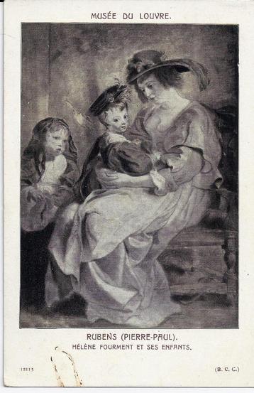 K4011 ansichtkaart schilderij rubens ( pierre paul  helene   beschikbaar voor biedingen