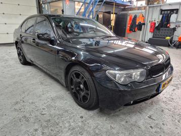 BMW 7-Serie 4.4 745I AUT 2002 Zwart YOUNGTIMER beschikbaar voor biedingen