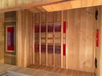 Sauna, Sport en Fitness, Sauna, Ophalen of Verzenden, Zo goed als nieuw, Infrarood, Complete sauna
