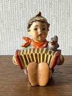 Antieke Hummel “Jongen met accordeon”, Antiek en Kunst, Antiek | Keramiek en Aardewerk, Ophalen of Verzenden