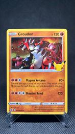 Groudon 017/025 Holo Rare Celebrations NM, Ophalen of Verzenden, Zo goed als nieuw, Meerdere kaarten