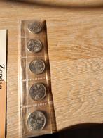 5x Mokum Florijn - Poortbewijs Amsterdam 700 Jaar, Ophalen of Verzenden, Koningin Juliana, Overige waardes, Losse munt