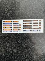 Decals transfer set A koersborden lijnfilmen voor bus 1:87, Verzenden, Nieuw, Overige merken