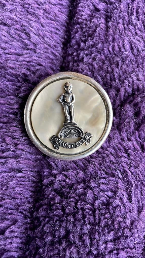 Vintage Manneke Pis Clip Brussel, Ophalen of Verzenden, Zo goed als nieuw, Overige materialen, Overige merken