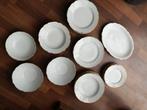Bavaria Antiek Vintage servies gebroken wit gouden rand, Antiek en Kunst, Ophalen