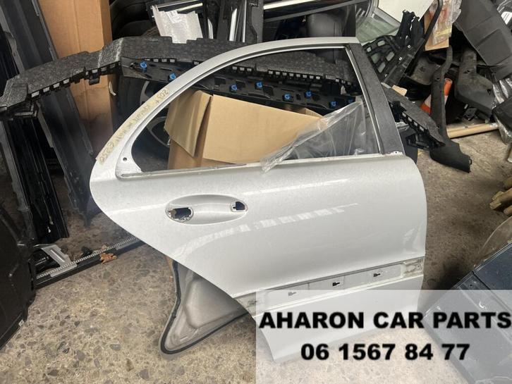 W203 Deur Rechts Achter Rechtsachter Portier Grijs, Auto-onderdelen, Carrosserie en Plaatwerk, Deur, Achter, Rechts, Gebruikt