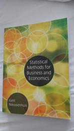 Statistical Methods for business and economics, als nieuw, Boeken, Gert Nieuwenhuis, Ophalen of Verzenden, Zo goed als nieuw, Economie en Marketing