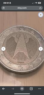 Zeldzame munten, Ophalen of Verzenden, Duitsland, 2 euro, Losse munt