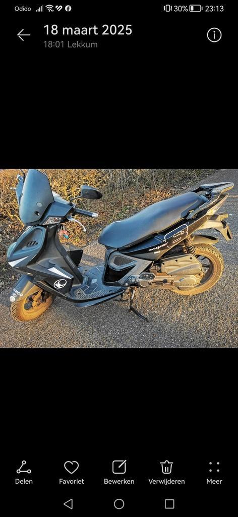 Kymco super 8, Fietsen en Brommers, Scooters | Yamaha, Gebruikt, Overige modellen, Ophalen