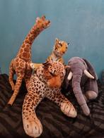 Grote safari knuffels., Kinderen en Baby's, Speelgoed | Knuffels en Pluche, Ophalen, Gebruikt, Overige typen