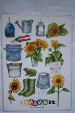 1 st. A5 knipvellen A5 knhake-it 3D collage 9823, Verzenden, Nieuw, Natuur, Knipvel