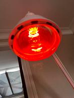 Rode warmtelamp op rolstatief, Ophalen, Zo goed als nieuw