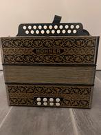 Hohner accordeon, Muziek en Instrumenten, Accordeons, Gebruikt, Knopaccordeon, Ophalen, Hohner