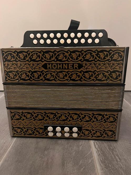 Hohner accordeon, Muziek en Instrumenten, Accordeons, Gebruikt, Knopaccordeon, Hohner, Ophalen