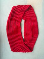 Rode gebreide sjaal Esprit, Ophalen of Verzenden, Zo goed als nieuw, Sjaal