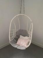 Rotan witte hangstoel - Sissy Boy, Huis en Inrichting, Stoelen, Gebruikt, Ophalen of Verzenden