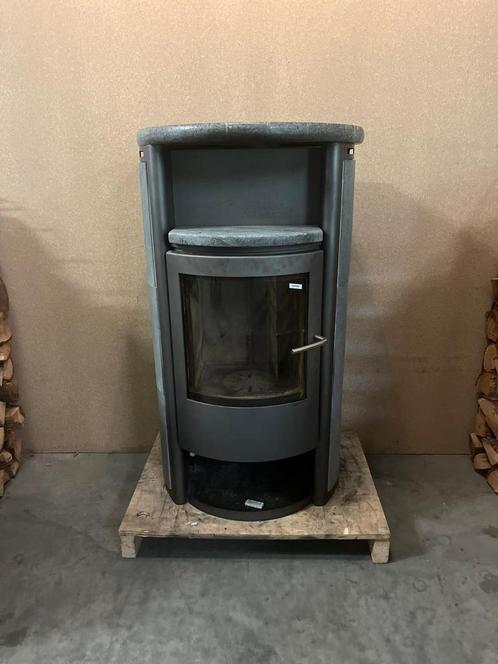 24192 Speksteenkachel Gkt 8kw🔥, Huis en Inrichting, Kachels, Zo goed als nieuw, Vrijstaand, Houtkachel, Hout, Ophalen