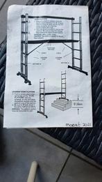 Werkplatform / Kamersteiger - Max. 150kg, Doe-het-zelf en Verbouw, Steigers, Ophalen of Verzenden, Gebruikt, Rolsteiger of Kamersteiger