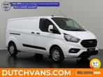 Ford Transit Custom 2.0TDCi 130Pk Lang | Airco | Cruise | 3-, Stof, Gebruikt, Wit, LED verlichting