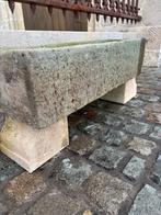Antieke witstenen voederbak/ trog, Antiek en Kunst, Ophalen