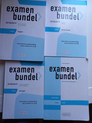 Examenbundels en Samengevat HAVO (2,50 per stuk) beschikbaar voor biedingen