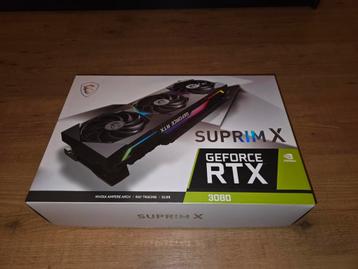 MSI RTX 3080 Suprim X 10GB videokaart beschikbaar voor biedingen