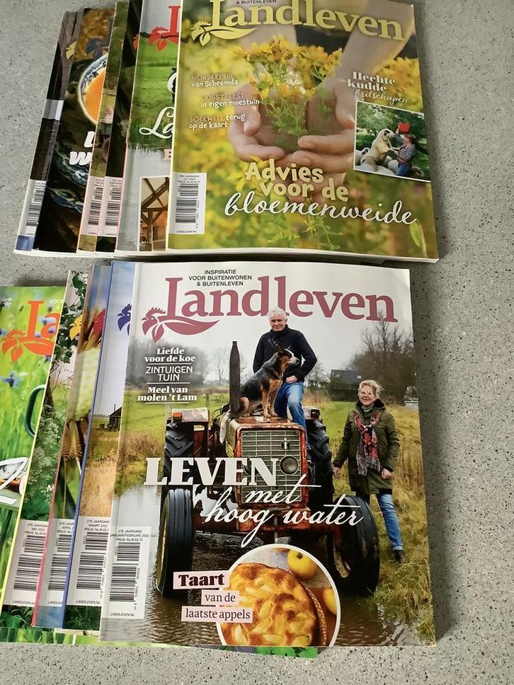 Landleven, complete jaargang 2022, Boeken, Tijdschriften en Kranten, Gelezen, Overige typen, Ophalen of Verzenden