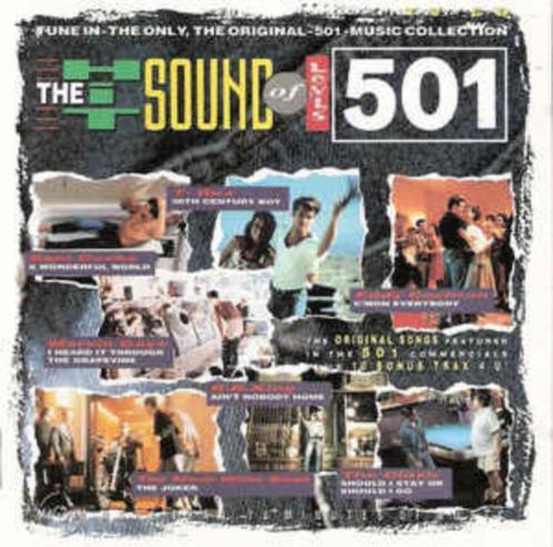 Cd The Hitsound Of Levi's 501 - compilatie (Rock, Soul), Cd's en Dvd's, Cd's | Verzamelalbums, Zo goed als nieuw, Ophalen of Verzenden